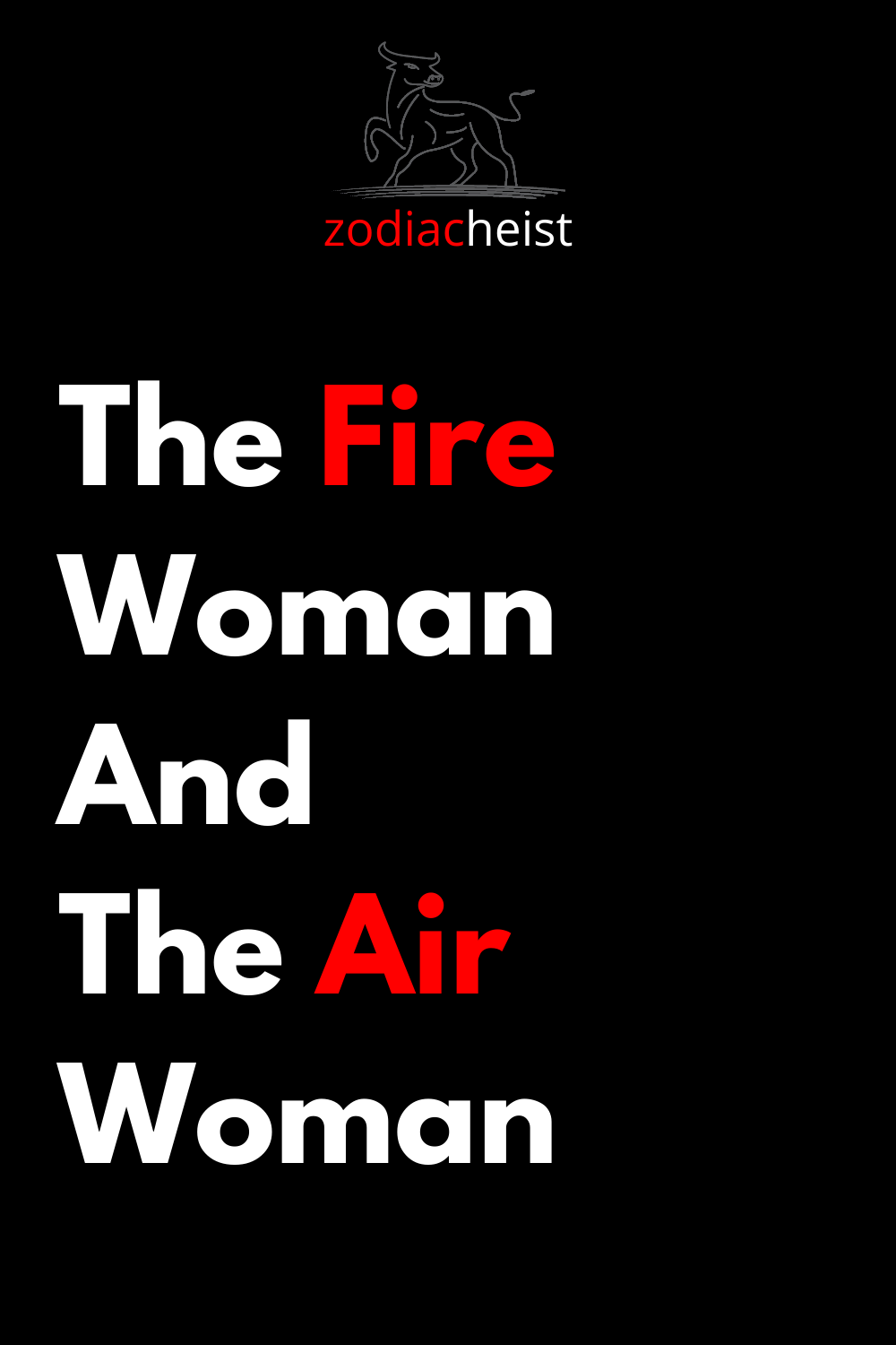 The Fire Woman And The Air Woman