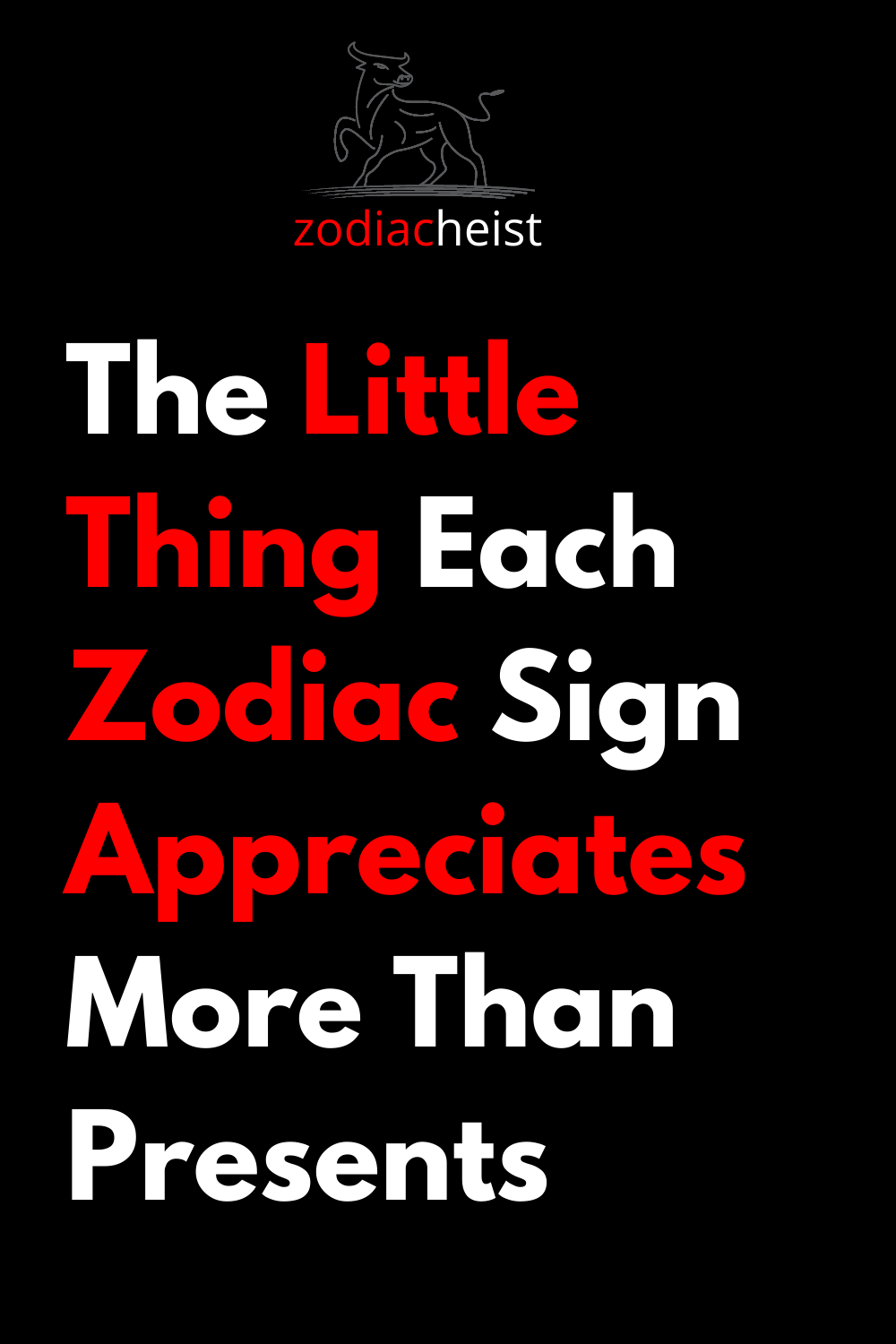 The Little Thing Each Zodiac Sign Appreciates More Than Presents