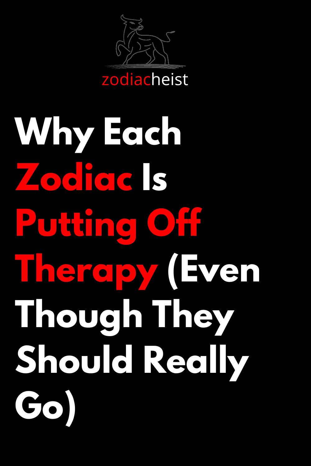 Why Each Zodiac Is Putting Off Therapy (Even Though They Should Really Go)