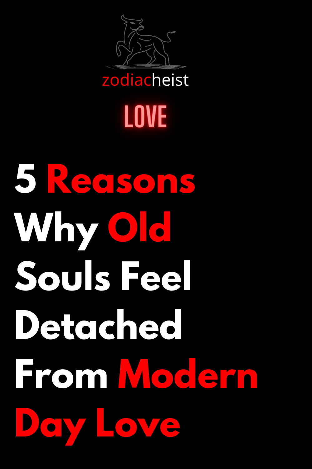 5 Reasons Why Old Souls Feel Detached From Modern Day Love