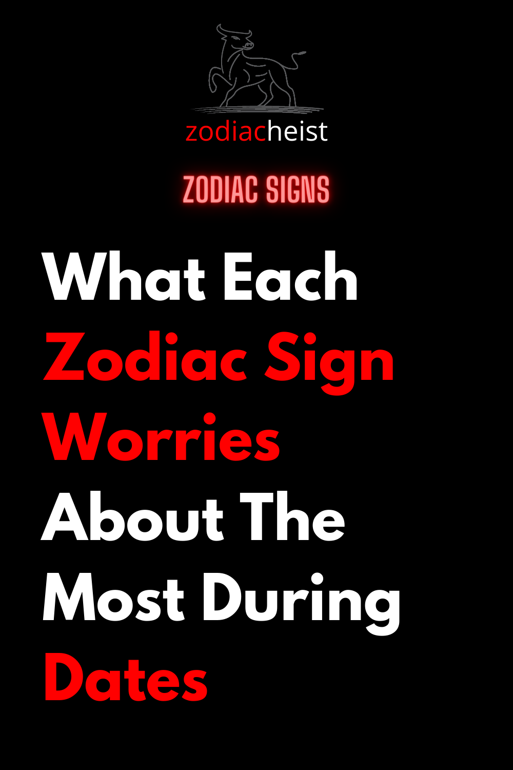 What Each Zodiac Sign Worries About The Most During Dates