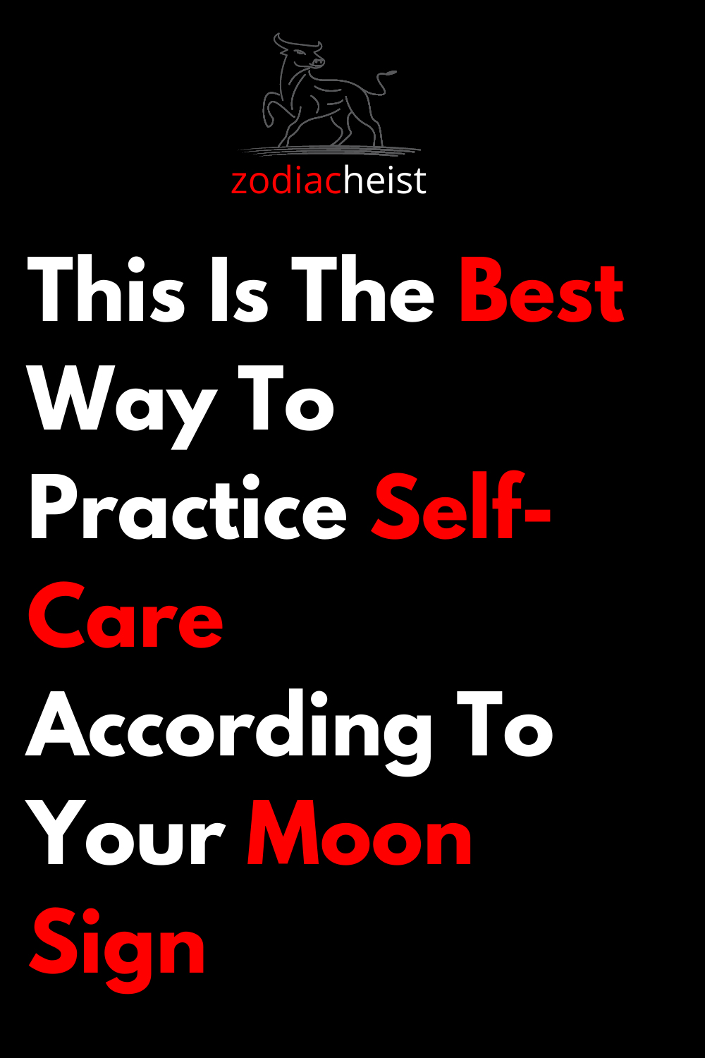 This Is The Best Way To Practice Self-Care According To Your Moon Sign
