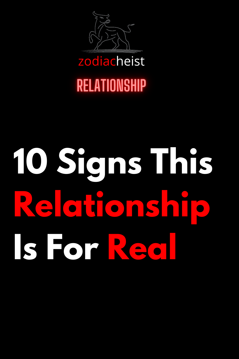 10 Signs This Relationship Is For Real