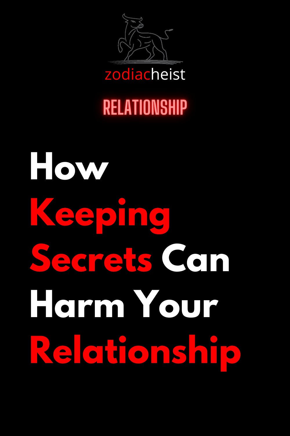 How Keeping Secrets Can Harm Your Relationship