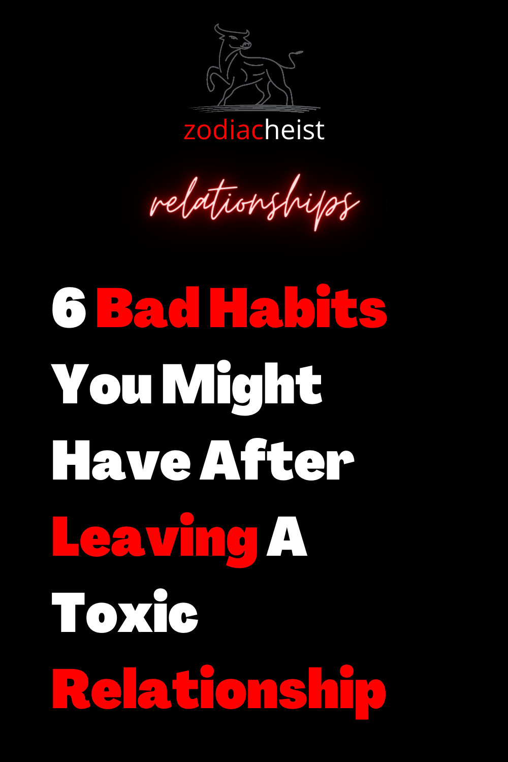 6 Bad Habits You Might Have After Leaving A Toxic Relationship