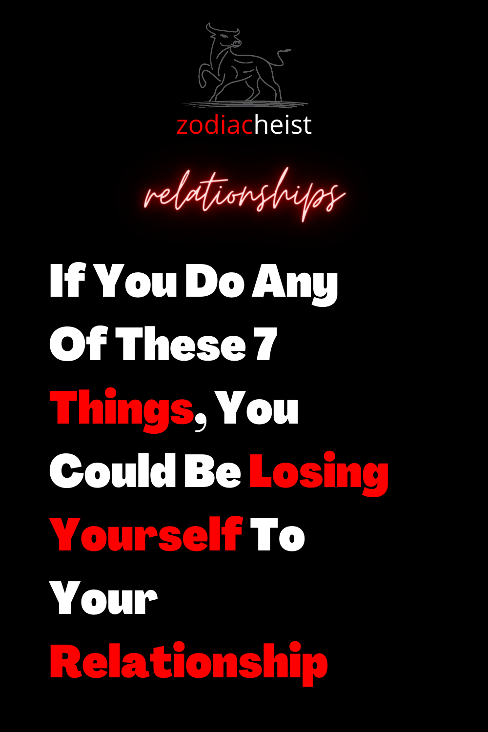 If You Do Any Of These 7 Things, You Could Be Losing Yourself To Your Relationship