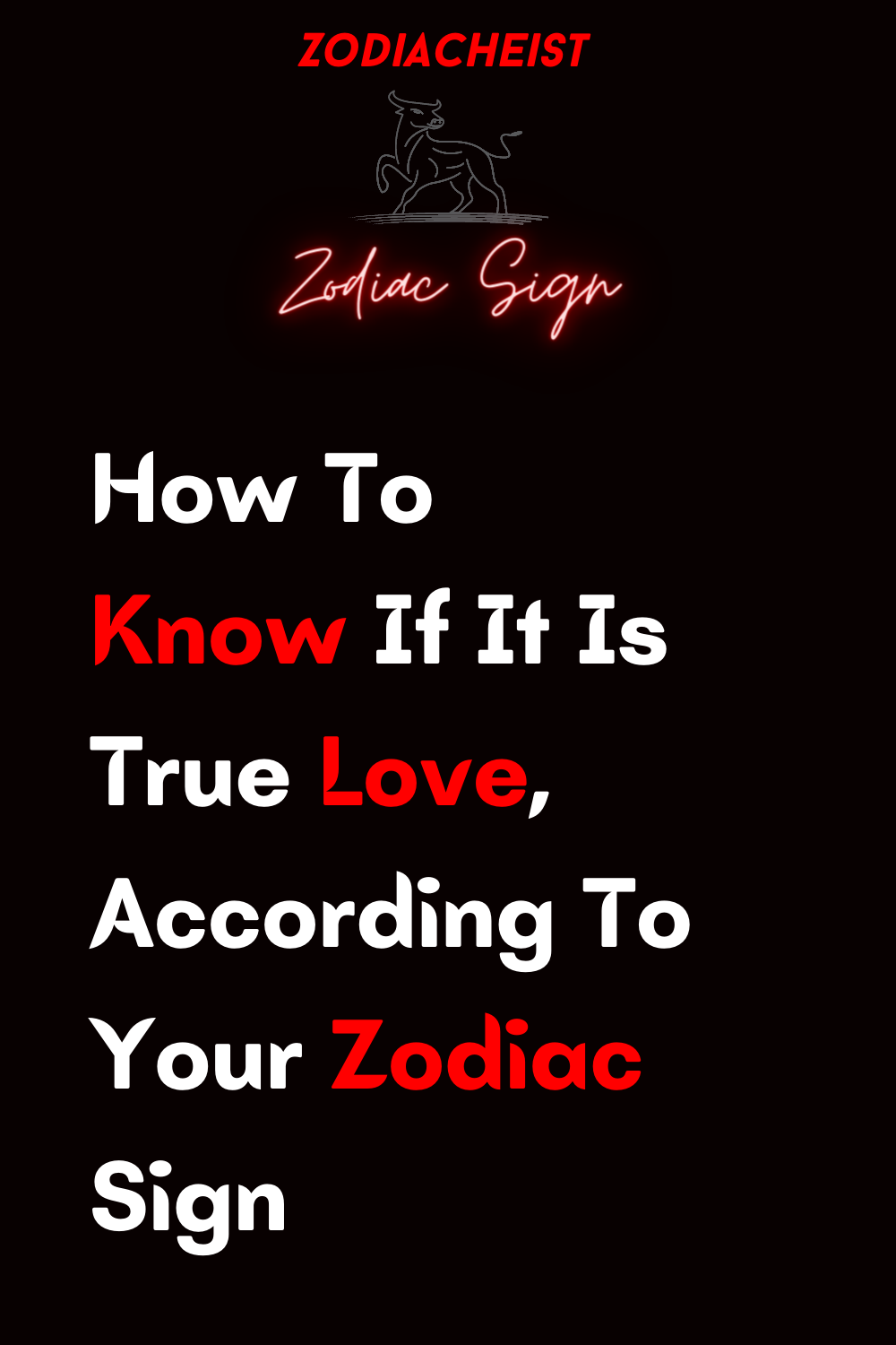 How To Know If It Is True Love, According To Your Zodiac Sign – Zodiac ...